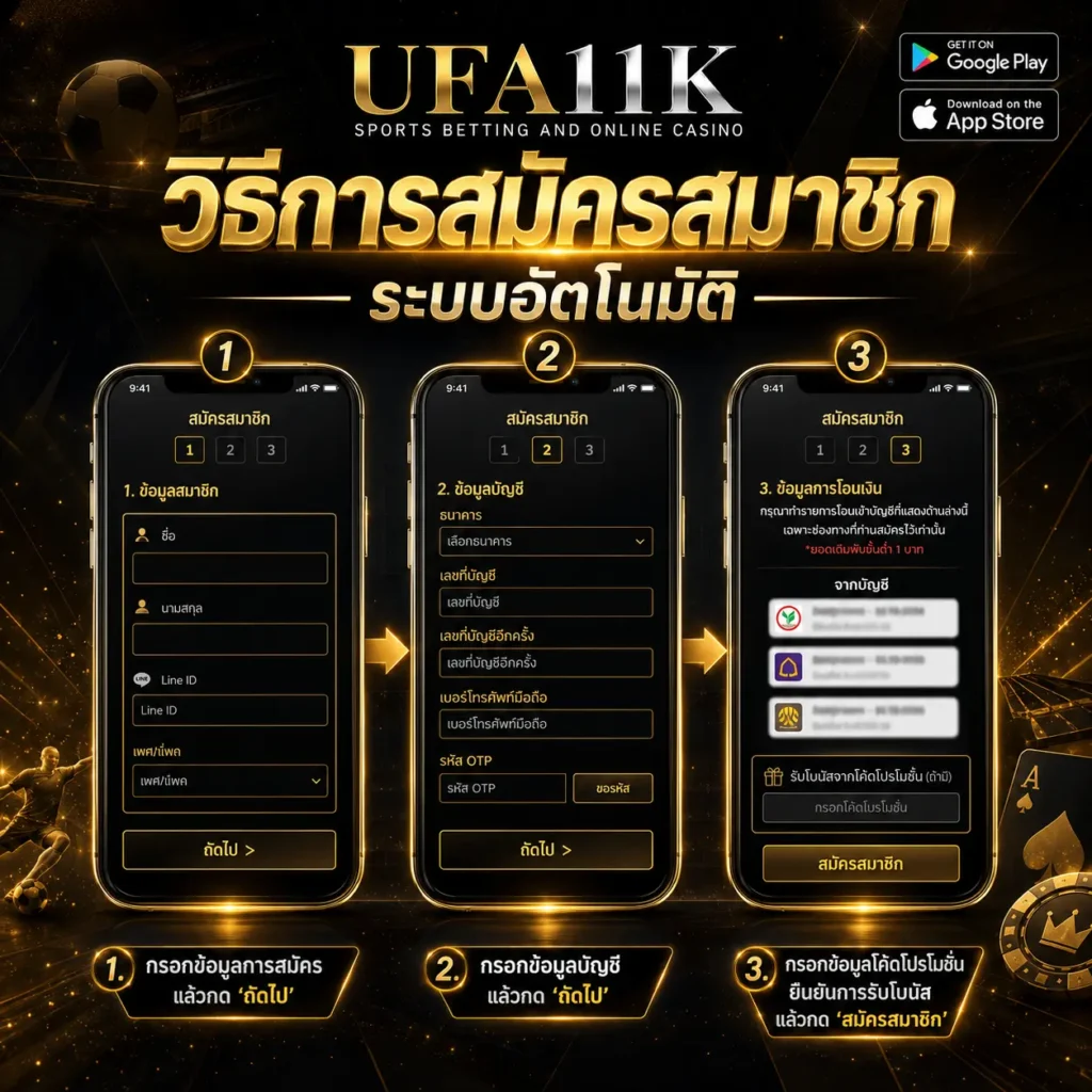 สมัคร UFA11K
